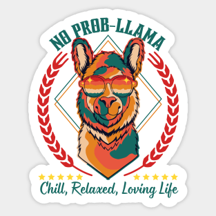 Llama Sticker